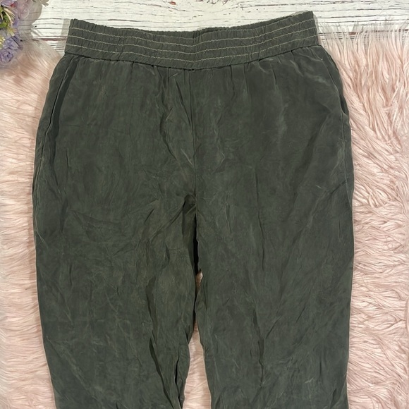 Nation LTD Gray Cupro Elastic Waist High Rise Pants - Picture 5 of 8